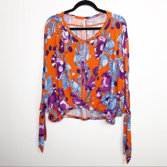 Free people Keeping On, floral long sleeve blouse - Picture 2 of 16